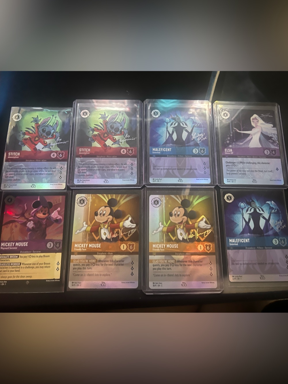Disney Lorcana Card Lot - Huge Disney100 Promo Collection + Extras